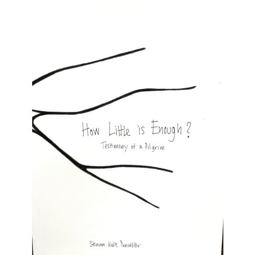 How little is enough? Testimony of a Pilgrim (bok, danskt band, eng)