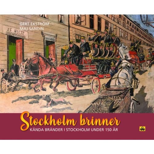 Stockholm brinner (inbunden)