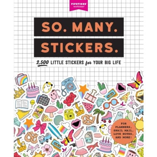 So. Many. Stickers. (häftad, eng)
