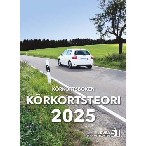 Körkortsboken Körkortsteori 2025 (häftad)