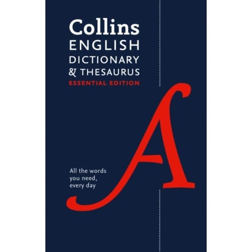 English Dictionary and Thesaurus Essential (inbunden, eng)
