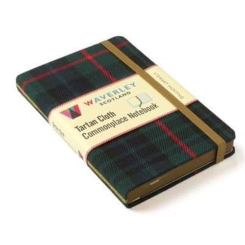 Waverley (M): Stewart Hunting Tartan Cloth Commonplace Notebook (inbunden, eng)