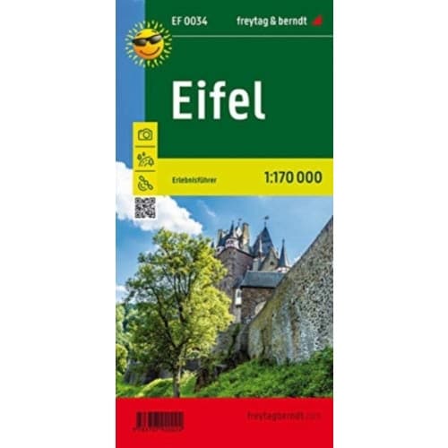 Eifel, adventure guide and map 1:170,000