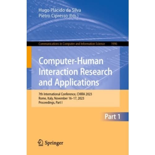 Computer-Human Interaction Research and Applications (häftad, eng)
