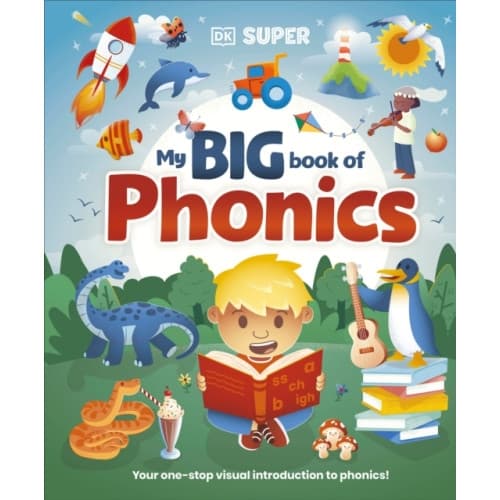 DK Super Phonics My Big Book of Phonics (inbunden, eng)