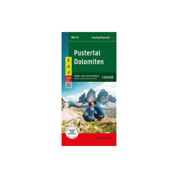 Pustertal - Dolomites Hiking, Cycling & Leisure Map