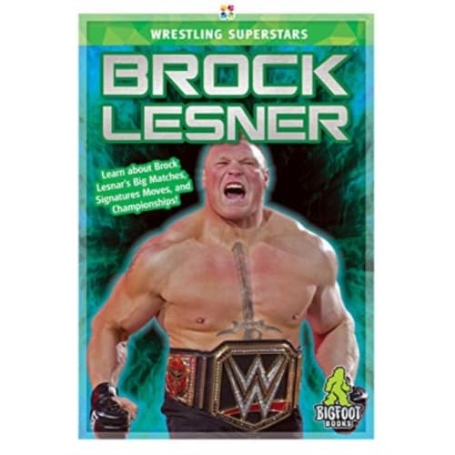 Brock Lesnar (inbunden, eng)