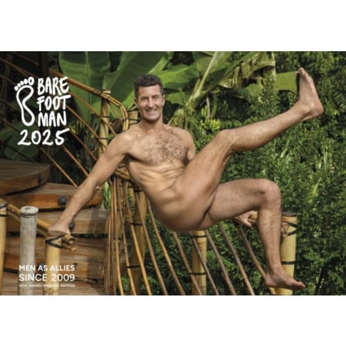 2025 Barefoot Man Calendar (häftad, eng)