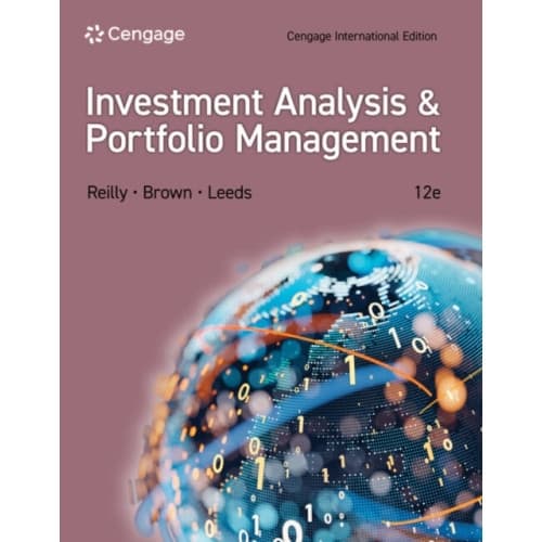 Investment Analysis and Portfolio Management, Cengage International Edition (häftad, eng)