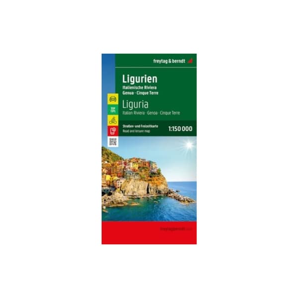 Liguria Road and Leisure Map
