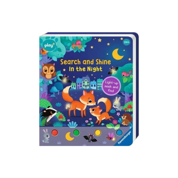 Ravensburger Play+ Infant & Toddler - Search and Shine In the Night (bok, board book, eng)