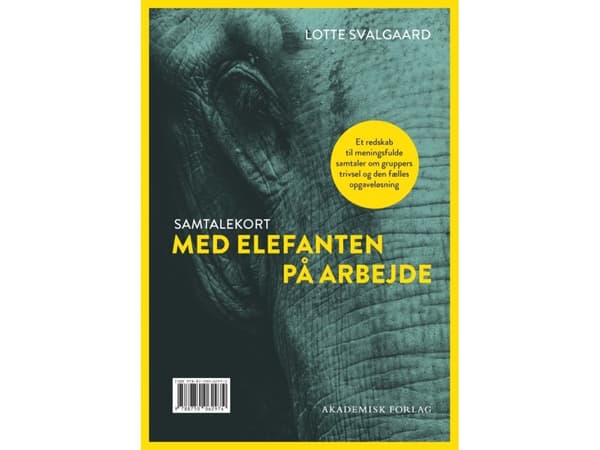 Samtalekort til Med elefanten på arbejde | Lotte Svalgaard