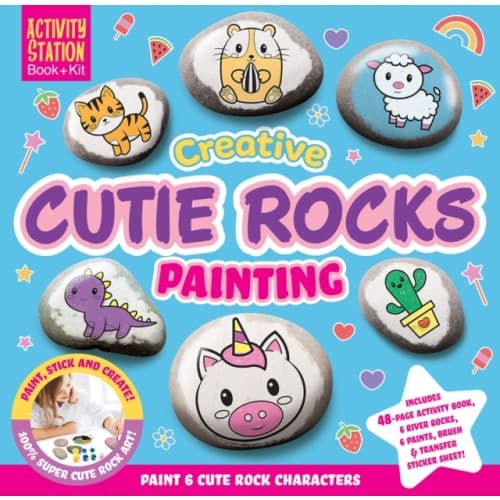 Creative Cutie Rocks Painting (häftad, eng)