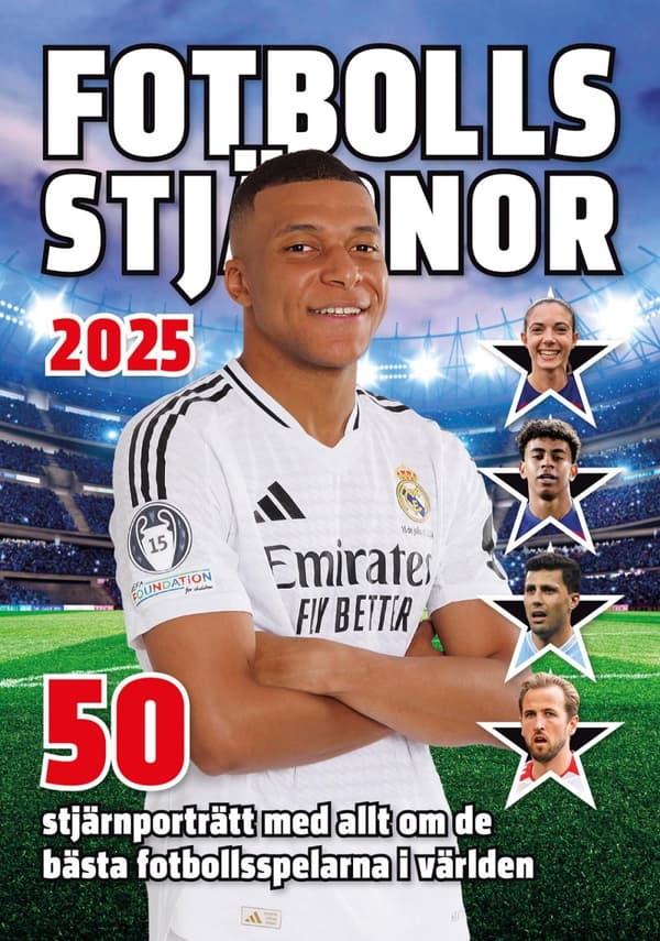 Fotbollsstjärnor 2025 - 50 Stjärnporträtt Med Allt Om De Bästa Fotbollsspel (Bok)