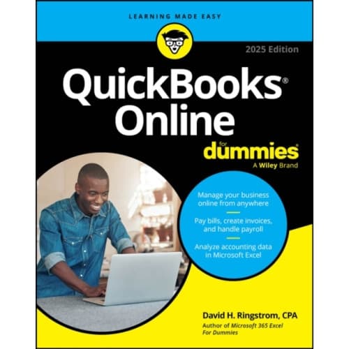 QuickBooks Online For Dummies, 2025 Edition (häftad, eng)