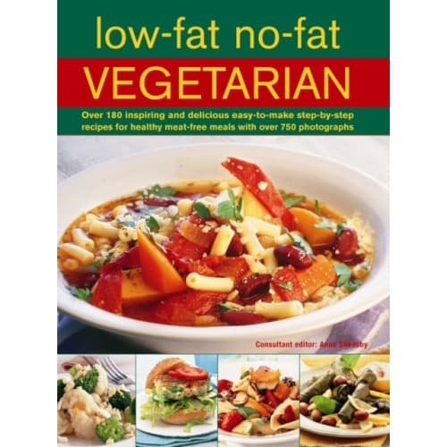 Low-fat, No-fat Vegetarian (häftad, eng)