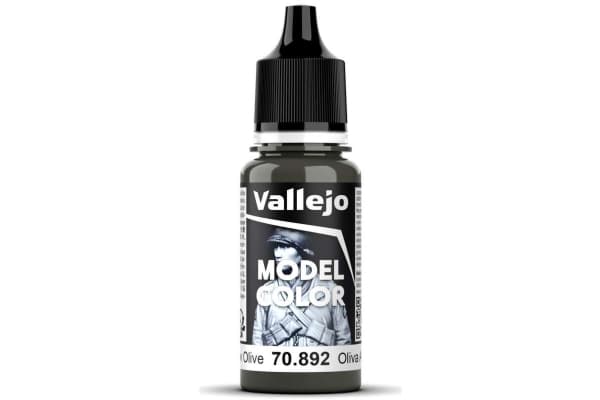 Vallejo 70.892, Oliv, Akrylfärg, Vätska, 17 ml, 1 styck |