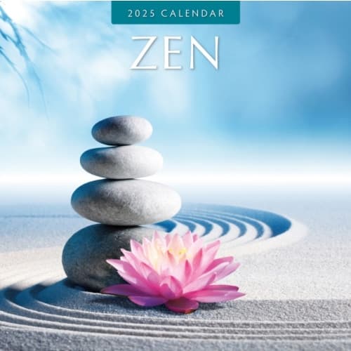 Zen 2025 Square Wall Calendar (häftad, eng)