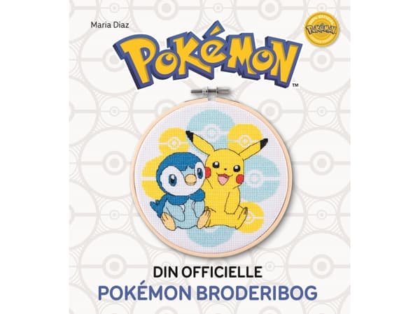 Din officielle Pokémon broderibog | Maria Diaz