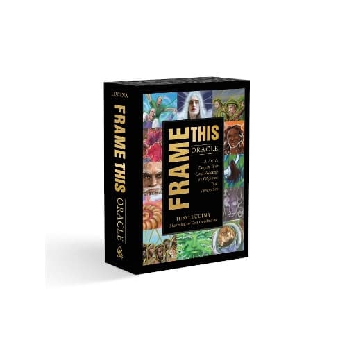 Frame This Oracle (Oracle Frames and Guidebook, Box Set): A Tool to Deepen Your Card Readings and Reframe Your Perspective