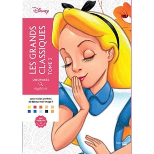 Coloriages Mysteres Disney - Les Grands Classiques Tome 3 (häftad, eng)