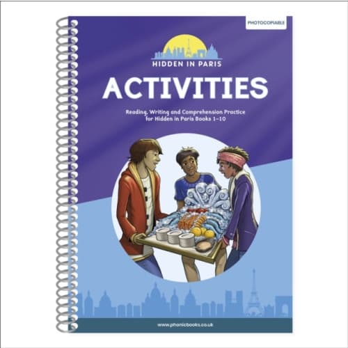Phonic Books Hidden in Paris Activities (bok, spiral, eng)