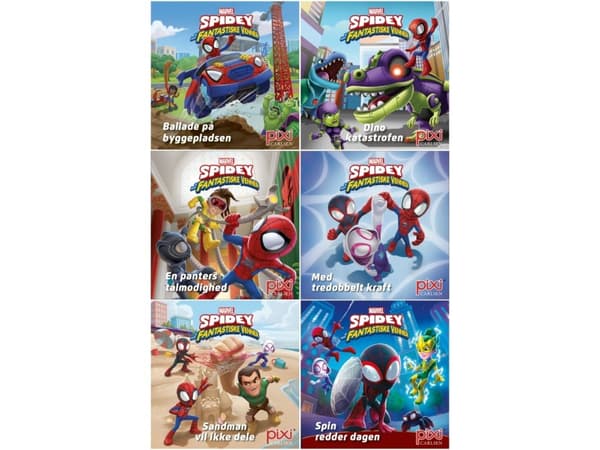 Pixi®-serie 154: Spidey og hans fantastiske venner (kolli 48) | Marvel