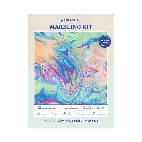 Mindful Crafts: Meditative Marbling Kit (häftad, eng)