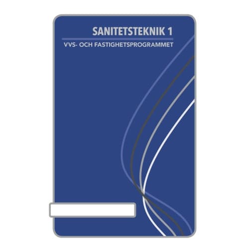 BokGym Sanitetsteknik 1, bok (bok, spiral)
