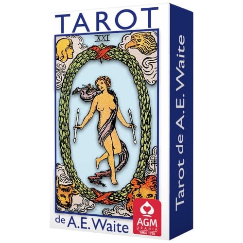 A.E. Waite Tarot Pocket Blue Edition PT