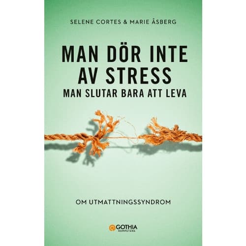 Man dör inte av stress : man slutar bara att leva - om utmattningssyndrom (häftad)
