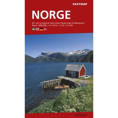 Norge EasyMap, Kartförlaget 1:900 000