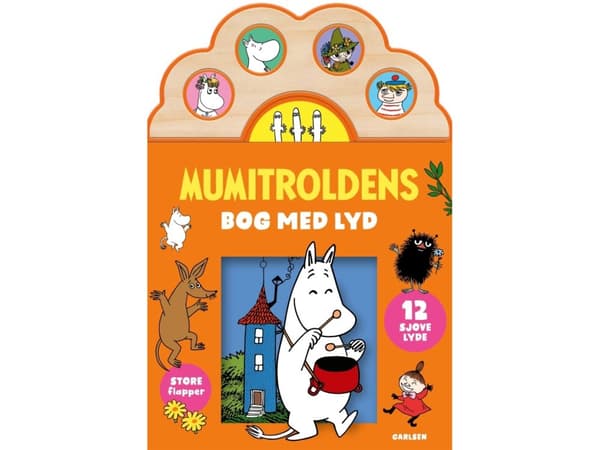 Mumintrollet bok med ljud | Språk: Danska