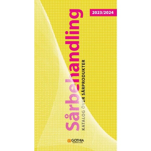 Sårbehandling 2023/2024 : katalog över sårprodukter (häftad)