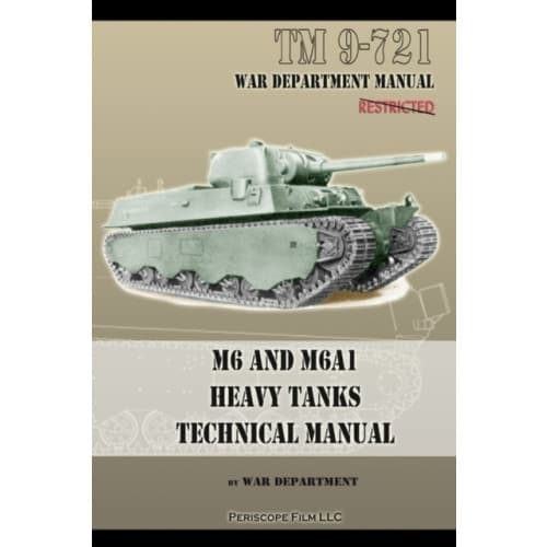 M6 and M6A1 Heavy Tanks Technical Manual (häftad, eng)