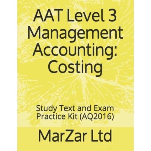 AAT L3 Management Accounting (häftad, eng)
