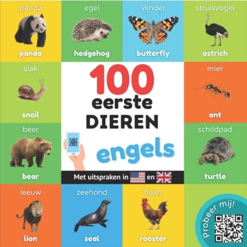 100 eerste dieren in het engels (häftad, dut)
