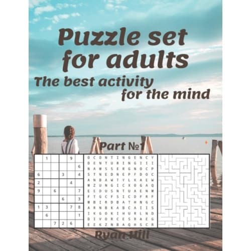 Puzzle set for adults (häftad, eng)