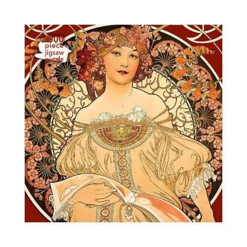 Adult Jigsaw Puzzle Alphonse Mucha: Reverie (bok, eng)