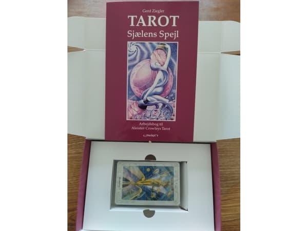 Tarot Själens spegel SET Dansk bok + engelska kort | Gert Ziegler | Språk: Danska