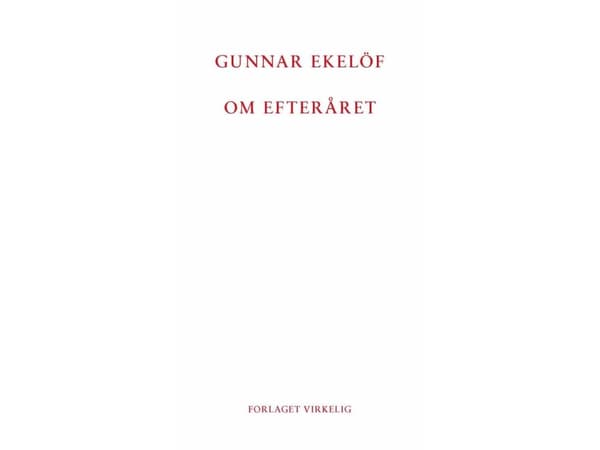 På hösten | Gunnar Ekelöf | Språk: Danska