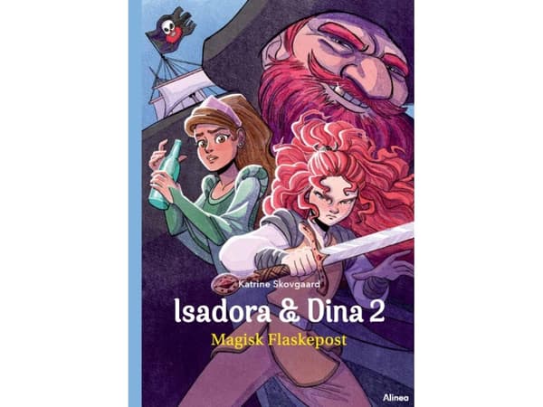 Isadora och Dina 2, Magiskt flaskpostbudskap, Blå läsklubben | Katrine Skovgaard Rasmussen | Språk: Danska