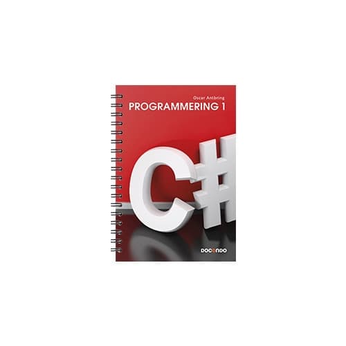 Programmering 1 med C# (bok, spiral)