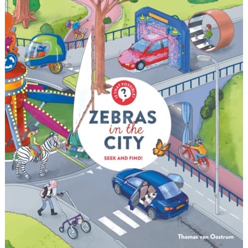Zebras in the City (inbunden, eng)