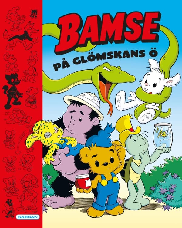 Bamse På Glömskans Ö (Bok)