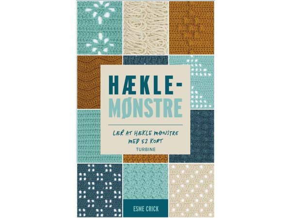 Hæklemønstre - lær at hækle mønstre med 52 kort | Esme Crick