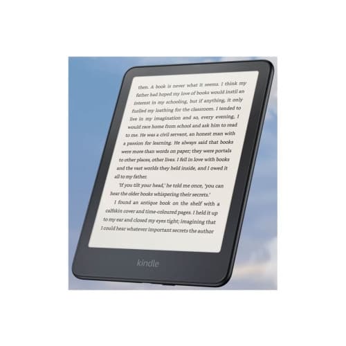Amazon Kindle Paperwhite Signature Edition - 12:e generation - eBook-läsare - 32 GB - 7" Svart, Metallisk