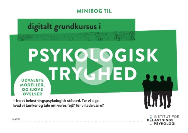 Minibog i Psykologisk Tryghed | Rikke Høgsted