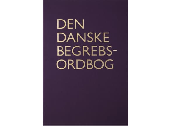 Den danska ordlistan över termer | Språk: Danska