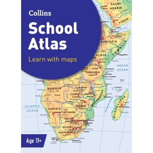 Collins School Atlas (häftad, eng)